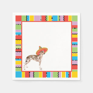 Fiesta Peruvian Inca Orchid Napkin