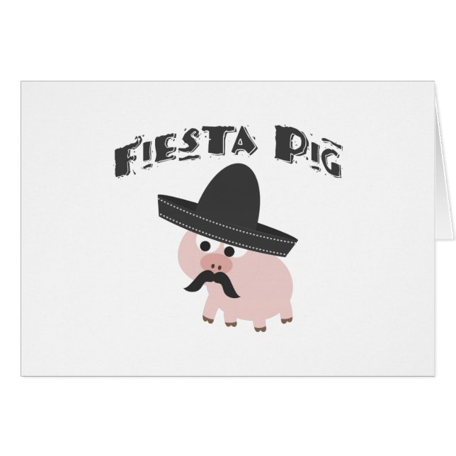 Fiesta Pig (Front Horizontal)