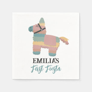 Fiesta Pinata Spanish Birthday Party Napkins