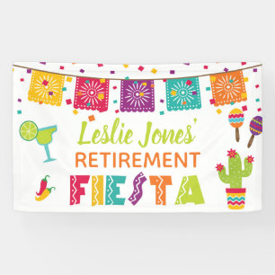 Fiesta Retirement Banner - White Background #3