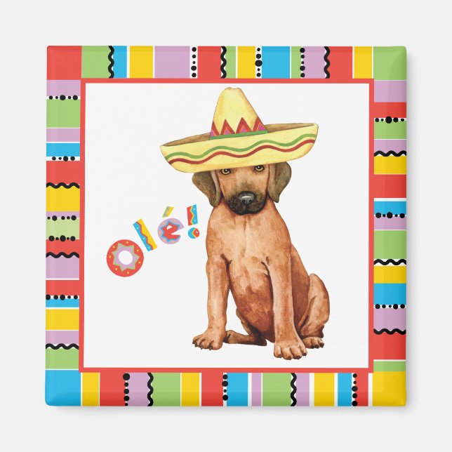 Fiesta Rhodesian Ridgeback Magnet (Front)