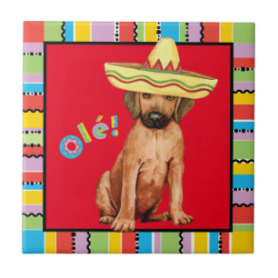 Fiesta Rhodesian Ridgeback Tile