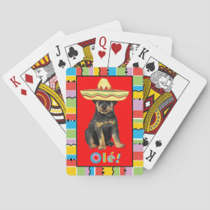 Fiesta Rottweiler Playing Cards