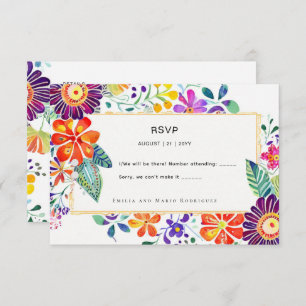 FIESTA RSVP Folkart Flowers