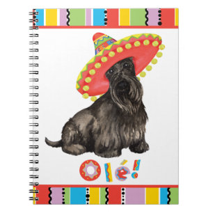 Fiesta Scottish Terrier Notebook