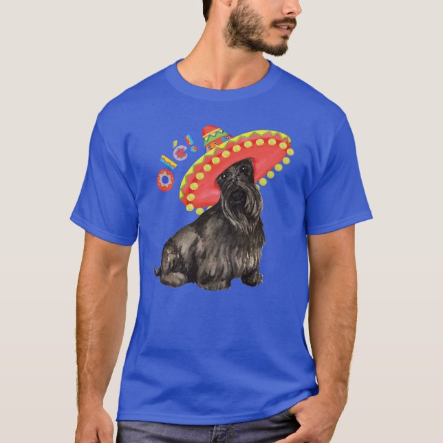 Fiesta Scottish Terrier T-Shirt (Front)