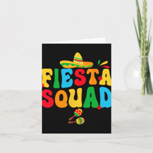 Fiesta Squad Bride Bridesmaid My Final Fiesta Bach Card
