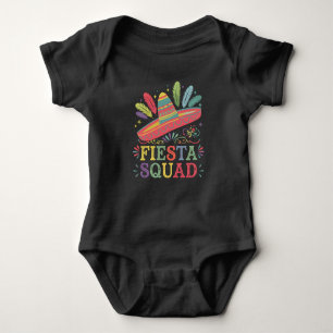 Fiesta Squad Cinco de Mayo Family Matching Baby Bodysuit