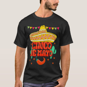 Fiesta Squad Cinco De Mayo Family Matching Mexican T-Shirt