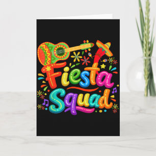 Fiesta Squad - Cinco De Mayo Mexican Family _1 Card