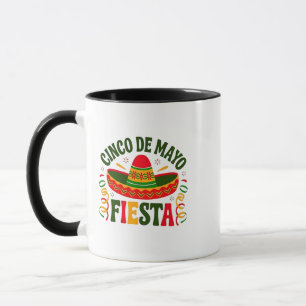 Fiesta Squad Cinco De Mayo Mexican Sombrero Mug