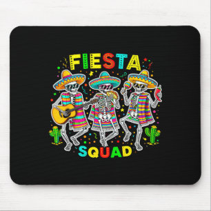 Fiesta squad cinco de mayo taco music mexicanFiest Mouse Pad