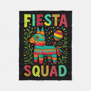 Fiesta squad - cinco mayo party mexican fun Fiesta Fleece Blanket