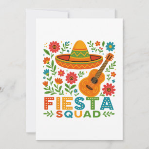 Fiesta Squad – Colourful Party Vibes Invitation