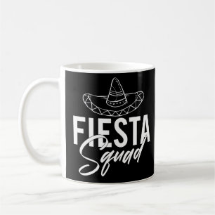 Fiesta Squad Fiesta Bachelorette Party Shirts, 2/3 Coffee Mug