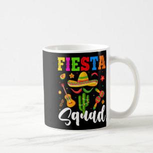 Fiesta squad funny cinco de mayo let's mexicanFies Coffee Mug