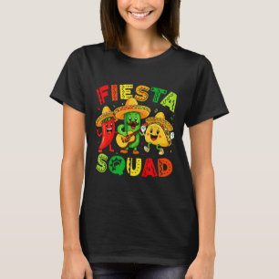 Fiesta Squad Funny for Kids Girl Boy Men Women T-Shirt