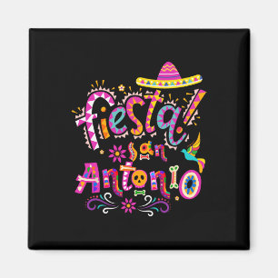 Fiesta Squad San Antonio Texas Cinco De Mayo Lets  Magnet