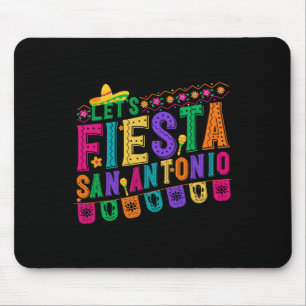 Fiesta Squad San Antonio Texas Cinco De Mayo Lets Mouse Pad