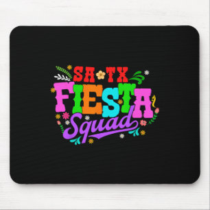 Fiesta Squad San Antonio Texas Cinco De Mayo Lets Mouse Pad