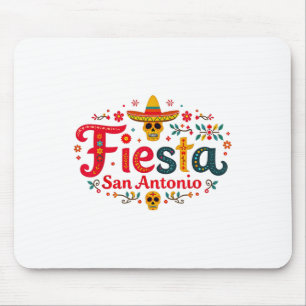 Fiesta Squad San Antonio Texas Cinco De Mayo Lets Mouse Pad