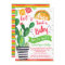 Fiesta Taco Baby Shower Invitation
