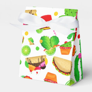 Fiesta Tacos Taco Tuesday Colourful Cinco de Mayo Favour Box