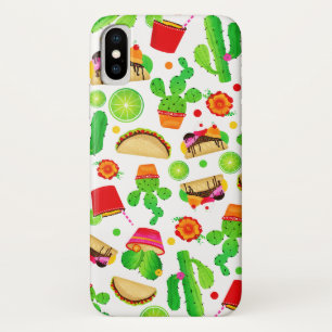 Fiesta Tacos Taco Tuesday Colourful Fun Food iPhone X Case