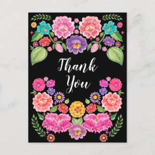 Fiesta Thank You Postcard