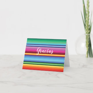 Fiesta Themed Thank You Cards