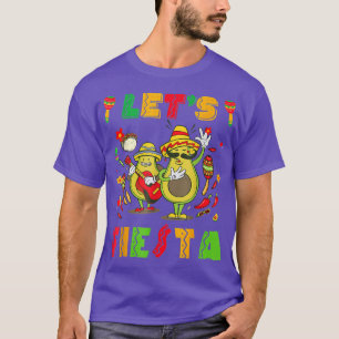 Fiesta Time viva meico fiesta party avocado sombre T-Shirt