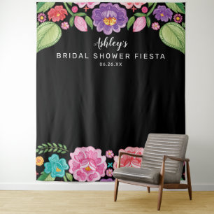 Fiesta Wedding Backdrop Photo Booth Tapestry