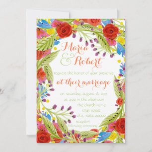 Fiesta Wedding Invitation