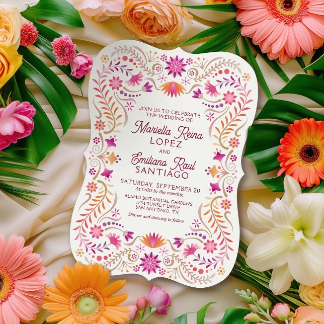 Fiesta Wedding Invitation (Creator Uploaded)