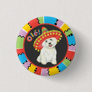 Fiesta Westie 3 Cm Round Badge