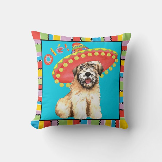 Fiesta Wheaten Cushion (Front)
