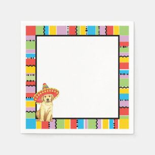 Fiesta Yellow Lab Napkin