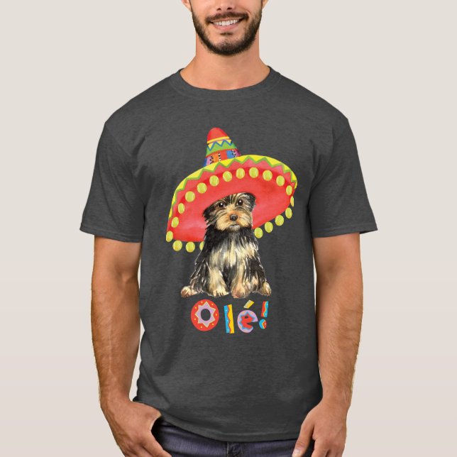Fiesta Yorkie T-Shirt (Front)