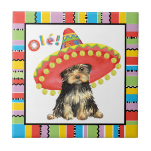 Fiesta Yorkie Tile