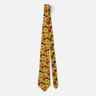"Fiesty Floral 3" Flower Garden Neck Tie