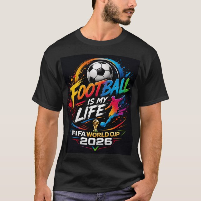 FIFA 2026 WORLD CUP T SHIRTS DESIGN (Front)