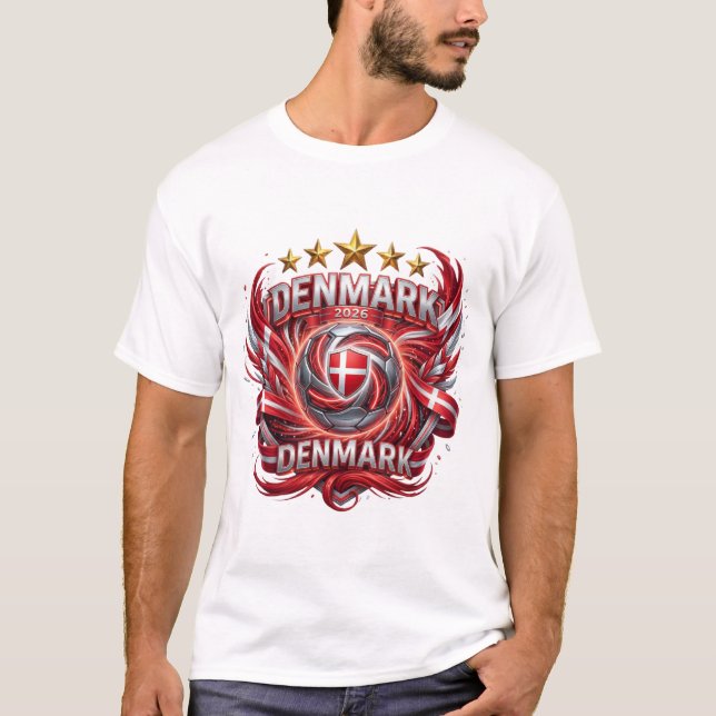 FIFA World Cup 2026 - Denmark T-Shirt (Front)