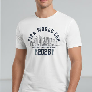 FIFA World Cup 2026 Los Angeles Skyline T-Shirt