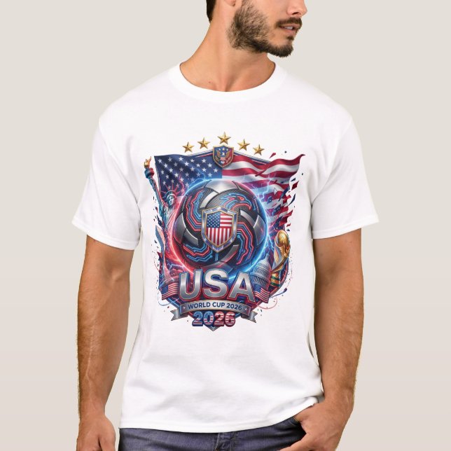 FIFA World Cup 2026 - USA T-Shirt (Front)