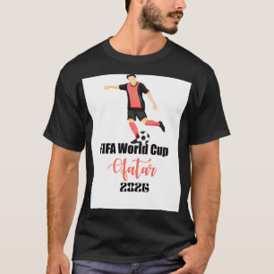 FIFA World Cup Qatar 2026 Soccer Player T-Shirt