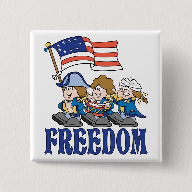 Fife and Drum Corps 15 Cm Square Badge (Front)