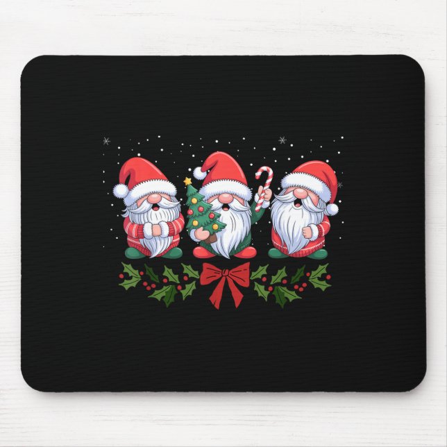 Fife Life Christmas Gnome Holiday Winter Xmas  Mouse Pad (Front)