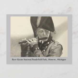 Fife Player at Battlefield Postcrossing Postcard