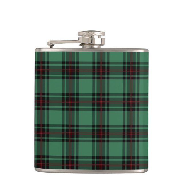 Fife Scotland Tartan Hip Flask (Front)