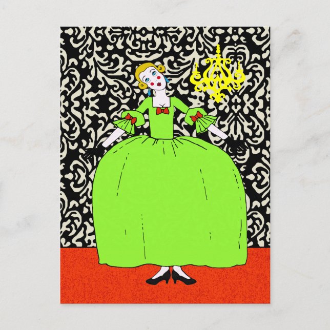 Fifi ~ CHANGE COLOR Postcard / Invitation (Front)